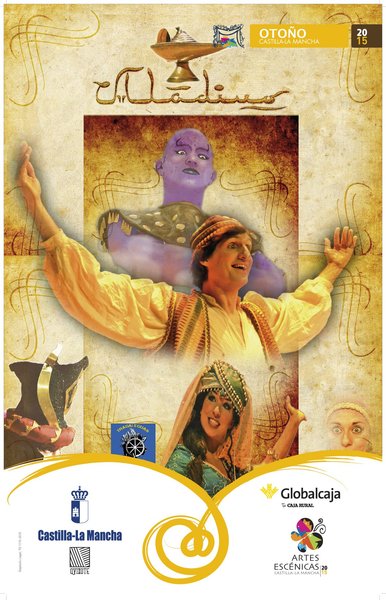 Cartel de Aladino, Tragaleguas teatro