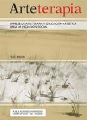 Portada de la Revista Arteterapia n.º 4 Papeles de arteterapia y educación artística para la inclusión social; Universidad Complutense de Madrid, 2009