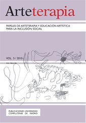 Portada de la Revista Arteterapia n.º 5 Papeles de arteterapia y educación artística para la inclusión social; Universidad Complutense de Madrid, 2010